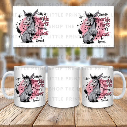 Sparkle Farts - 11oz Sublimation Wrap