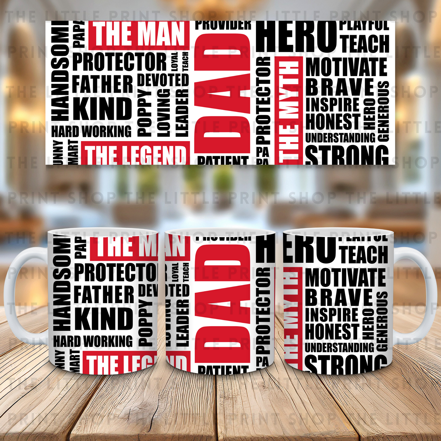 DAD - 11oz Sublimation Wrap