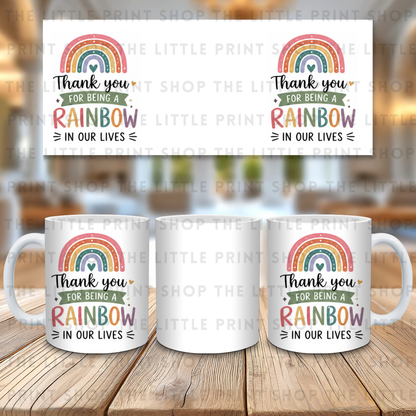 Rainbow - 11oz Sublimation Wrap