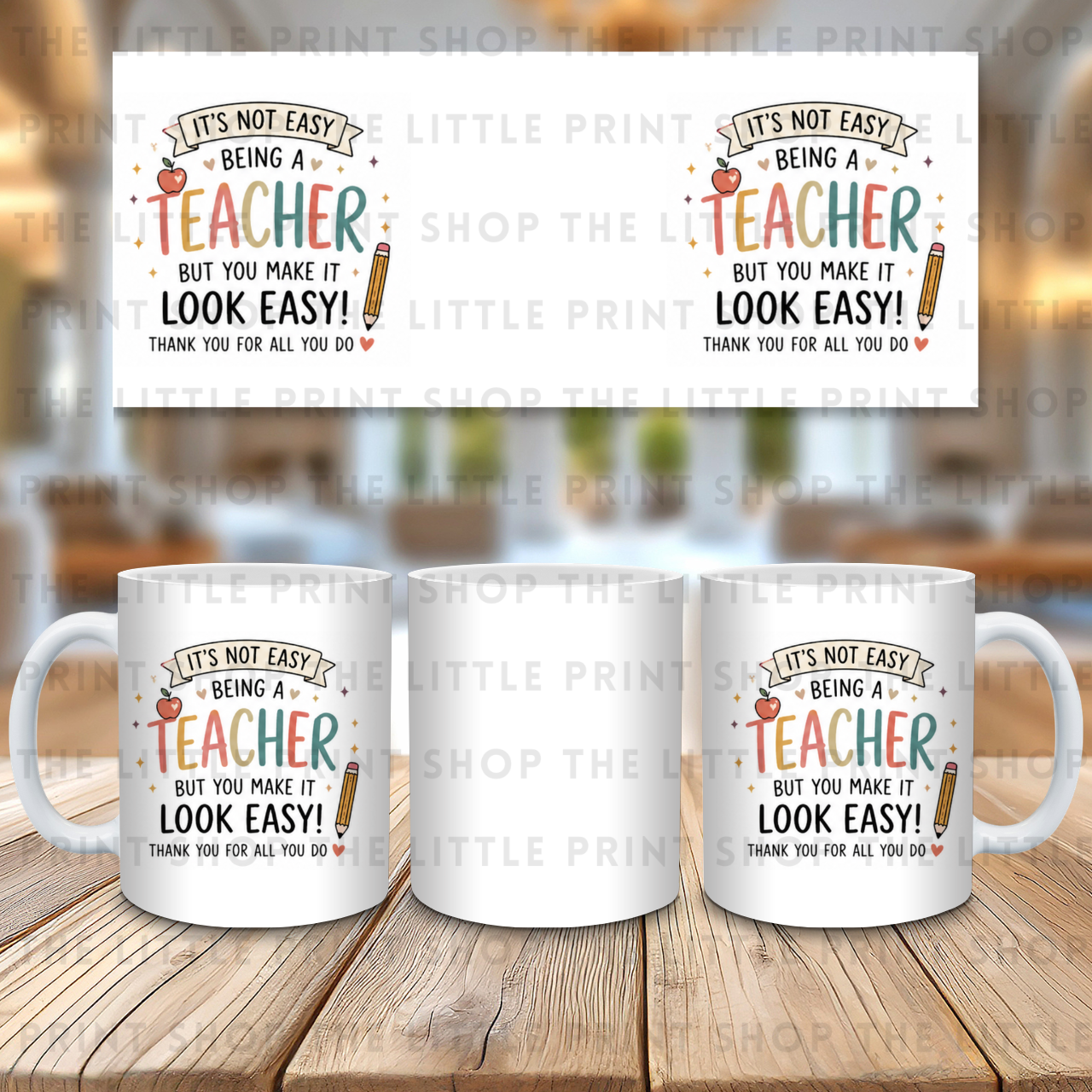 Look Easy - 11oz Sublimation Wrap