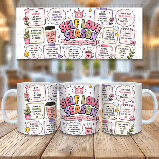 Self Love Season - 11oz Sublimation Wrap