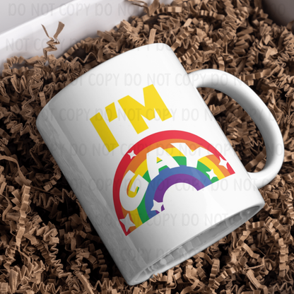 I'm Gay - 11oz Sublimation Wrap