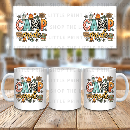 Camp Mode - 11oz Sublimation Wrap