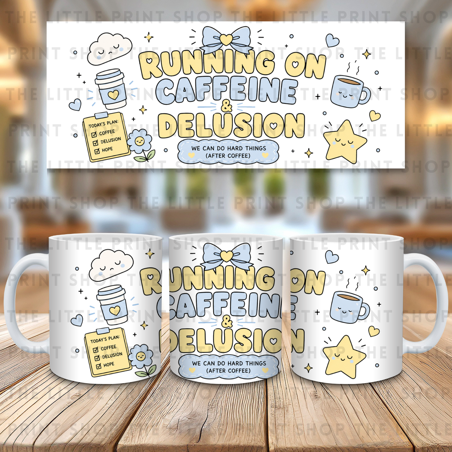 Delusion - 11oz Sublimation Wrap