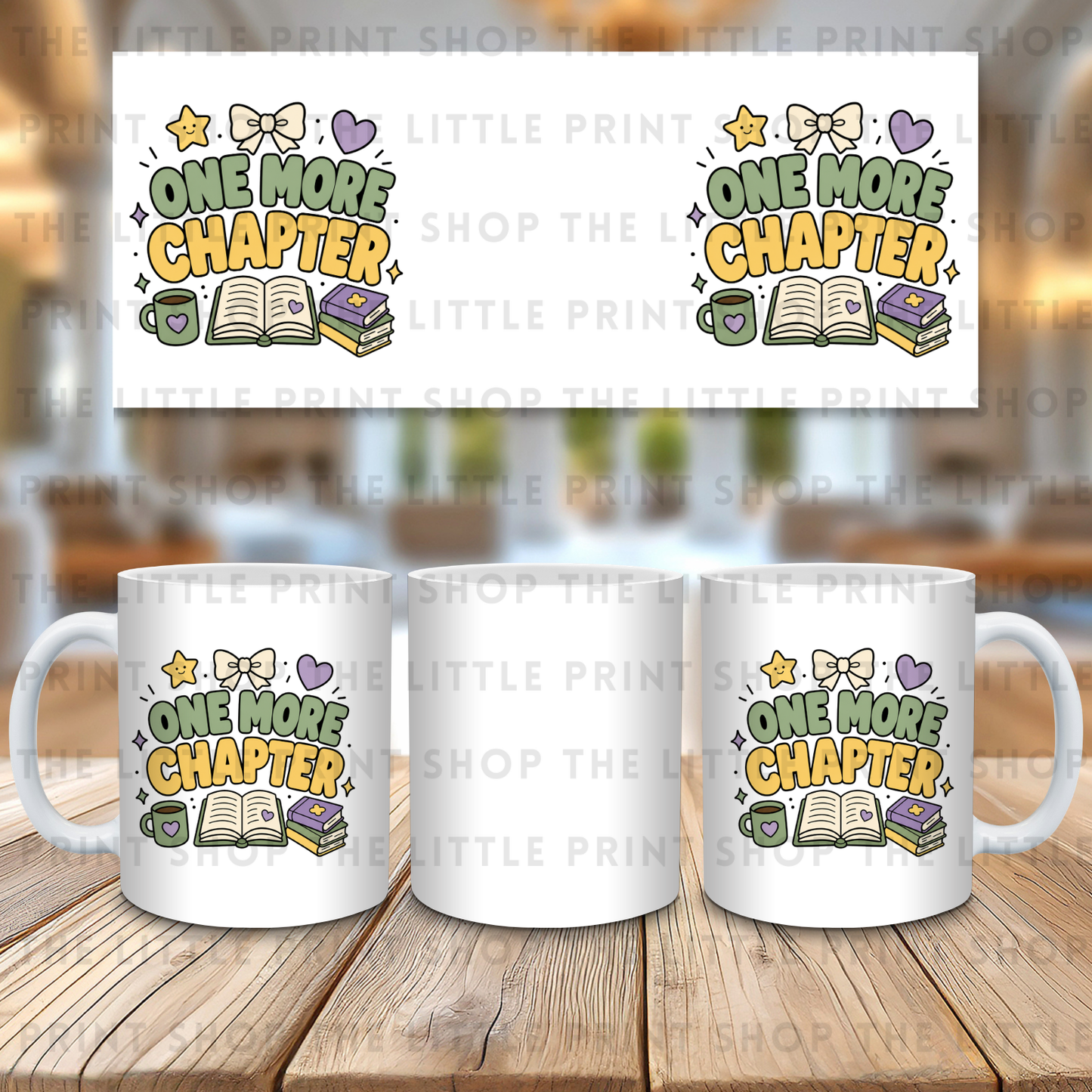 One More Chapter - 11oz Sublimation Wrap