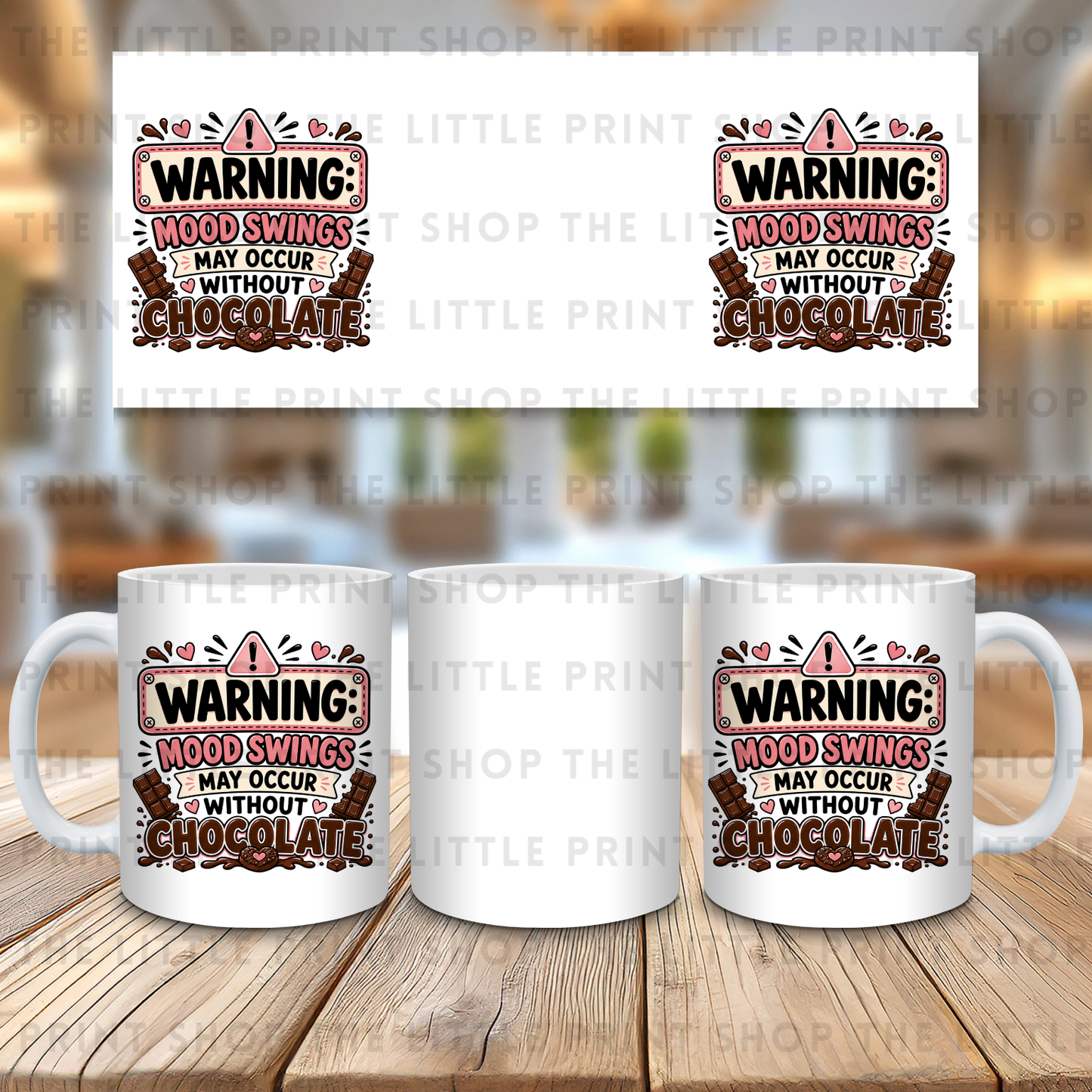 Mood Swings - 11oz Sublimation Wrap
