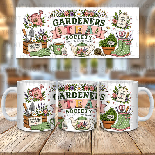 Gardeners Tea - 11oz Sublimation Wrap