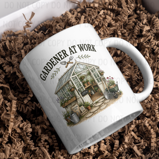 Gardener At Work - 11oz Sublimation Wrap