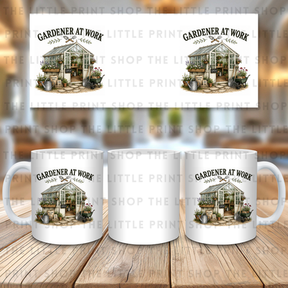 Gardener At Work - 11oz Sublimation Wrap