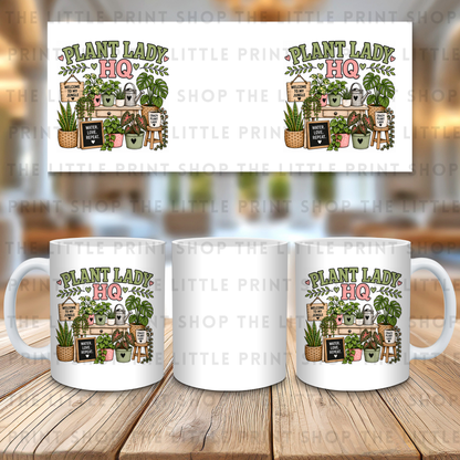 Plant Lady HQ - 11oz Sublimation Wrap