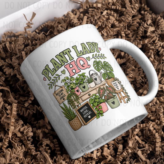 Plant Lady HQ - 11oz Sublimation Wrap