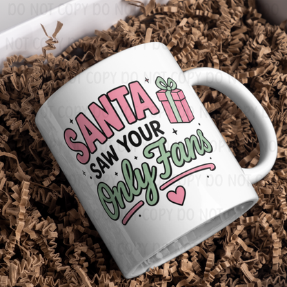 Santa Saw - 11oz Sublimation Wrap