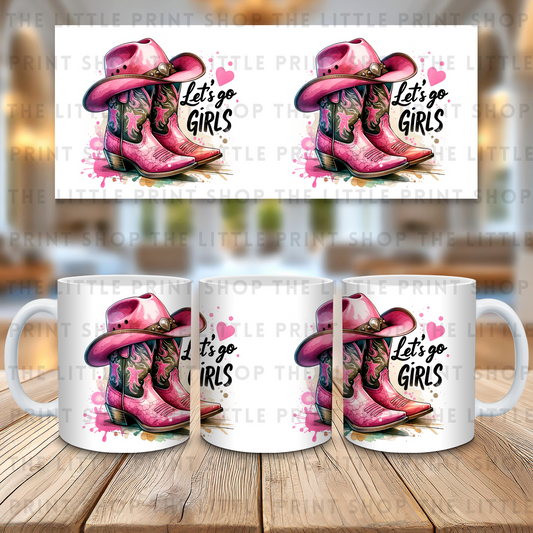 Let's Go Girls - 11oz Sublimation Wrap