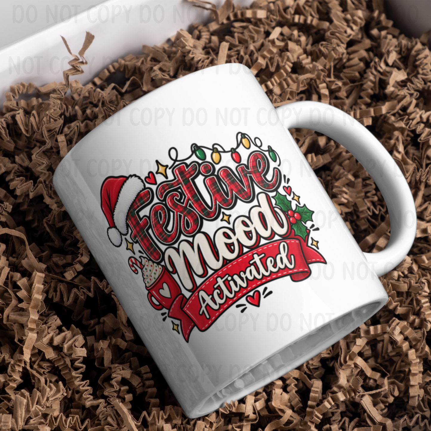 Festive Mood - 11oz Sublimation Wrap