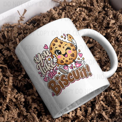Take The Biscuit - 11oz Sublimation Wrap