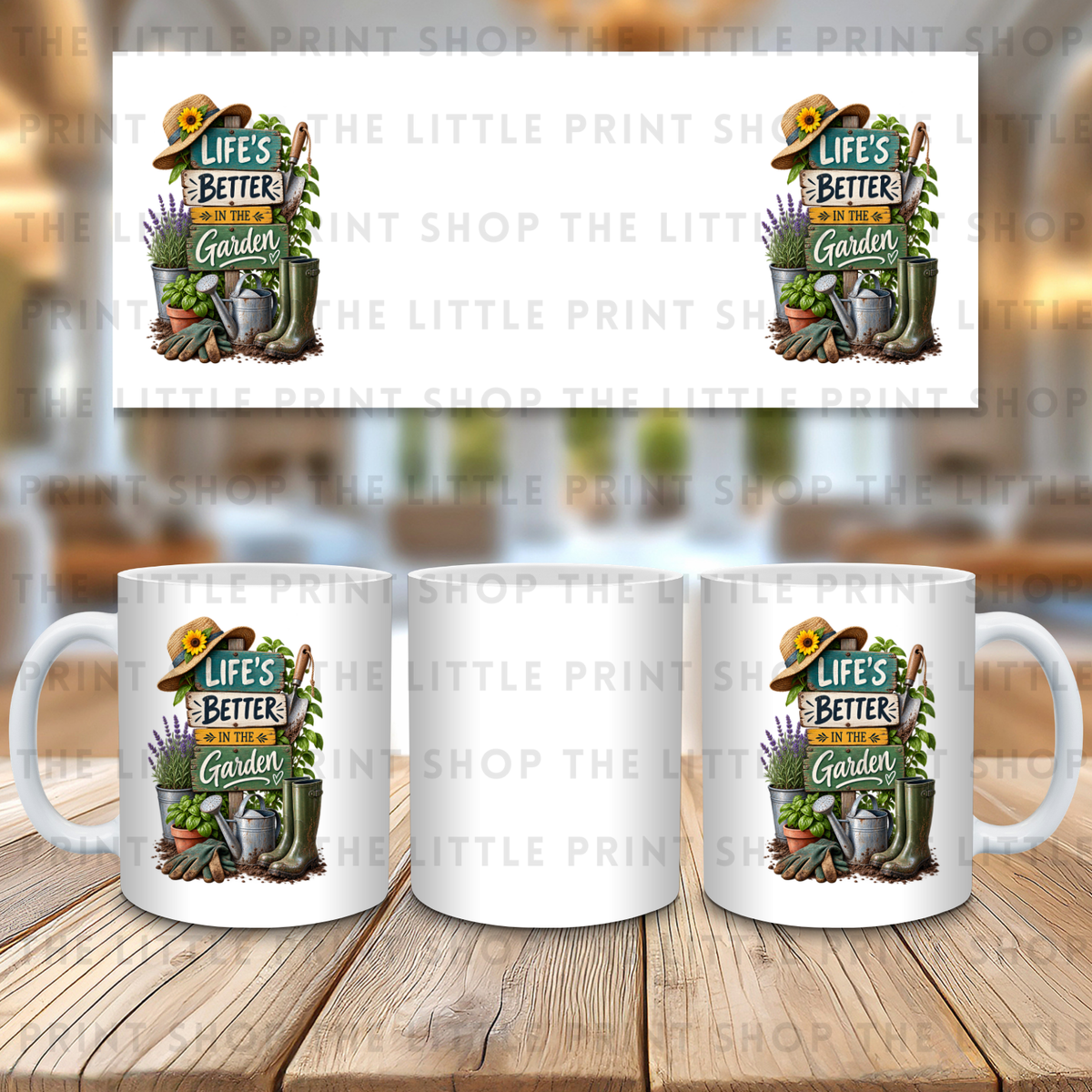 Better In The Garden - 11oz Sublimation Wrap