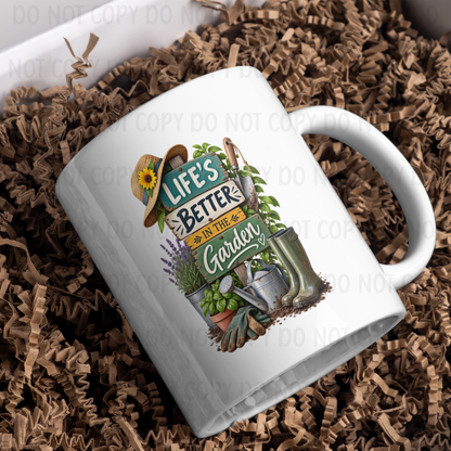 Better In The Garden - 11oz Sublimation Wrap