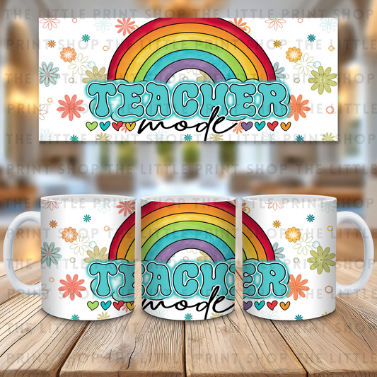 Teacher Mode - 11oz Sublimation Wrap