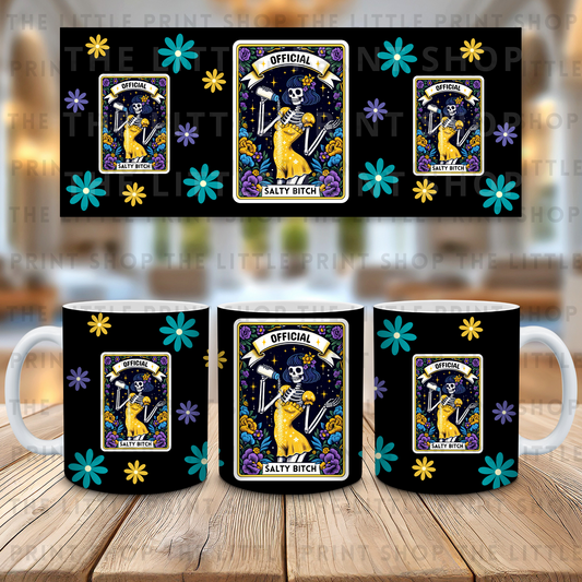 Tarot Salty B - 11oz Sublimation Wrap