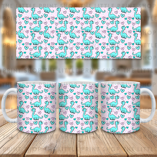 Dino - 11oz Sublimation Wrap