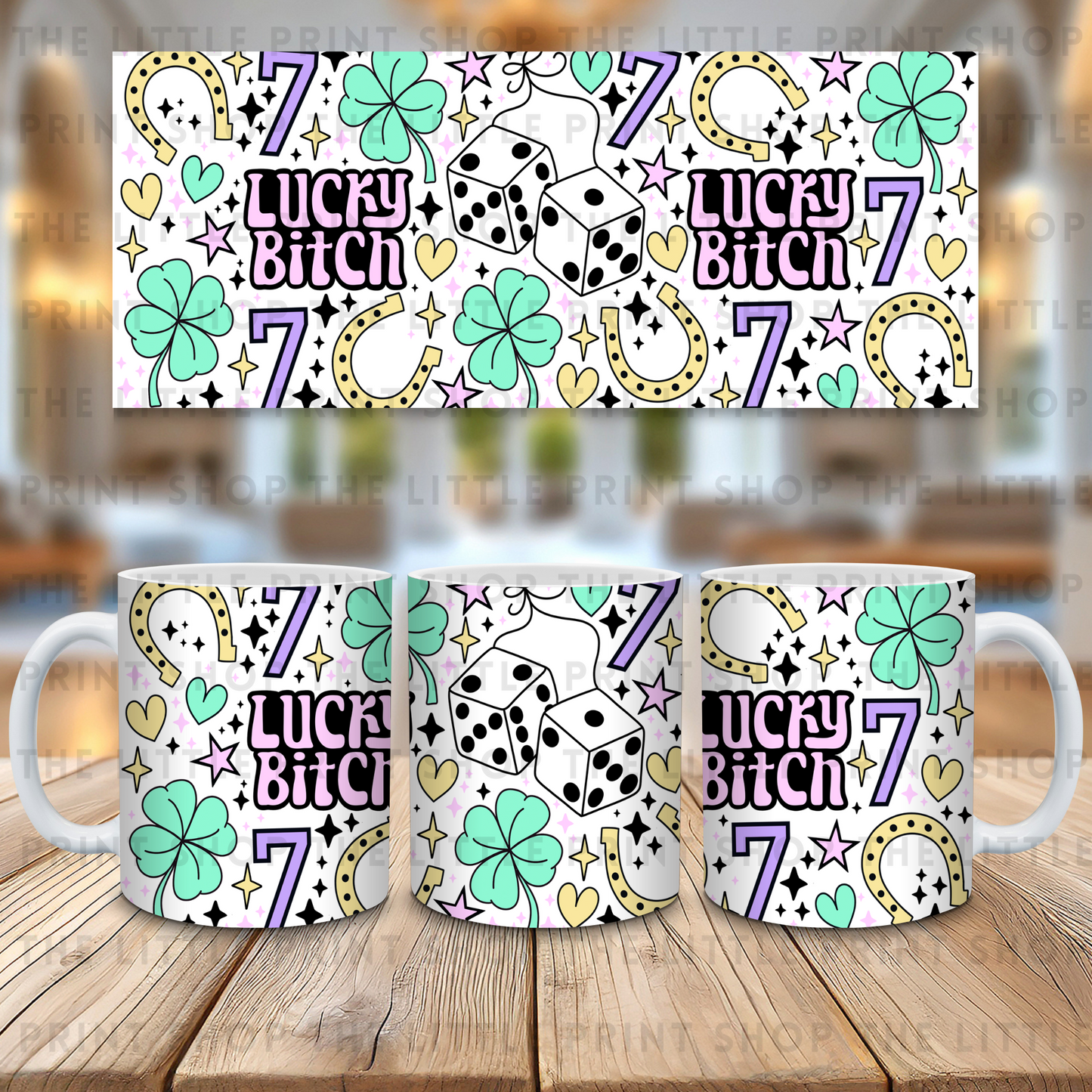Lucky - 11oz Sublimation Wrap