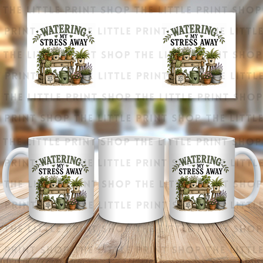 Stress Away - 11oz Sublimation Wrap
