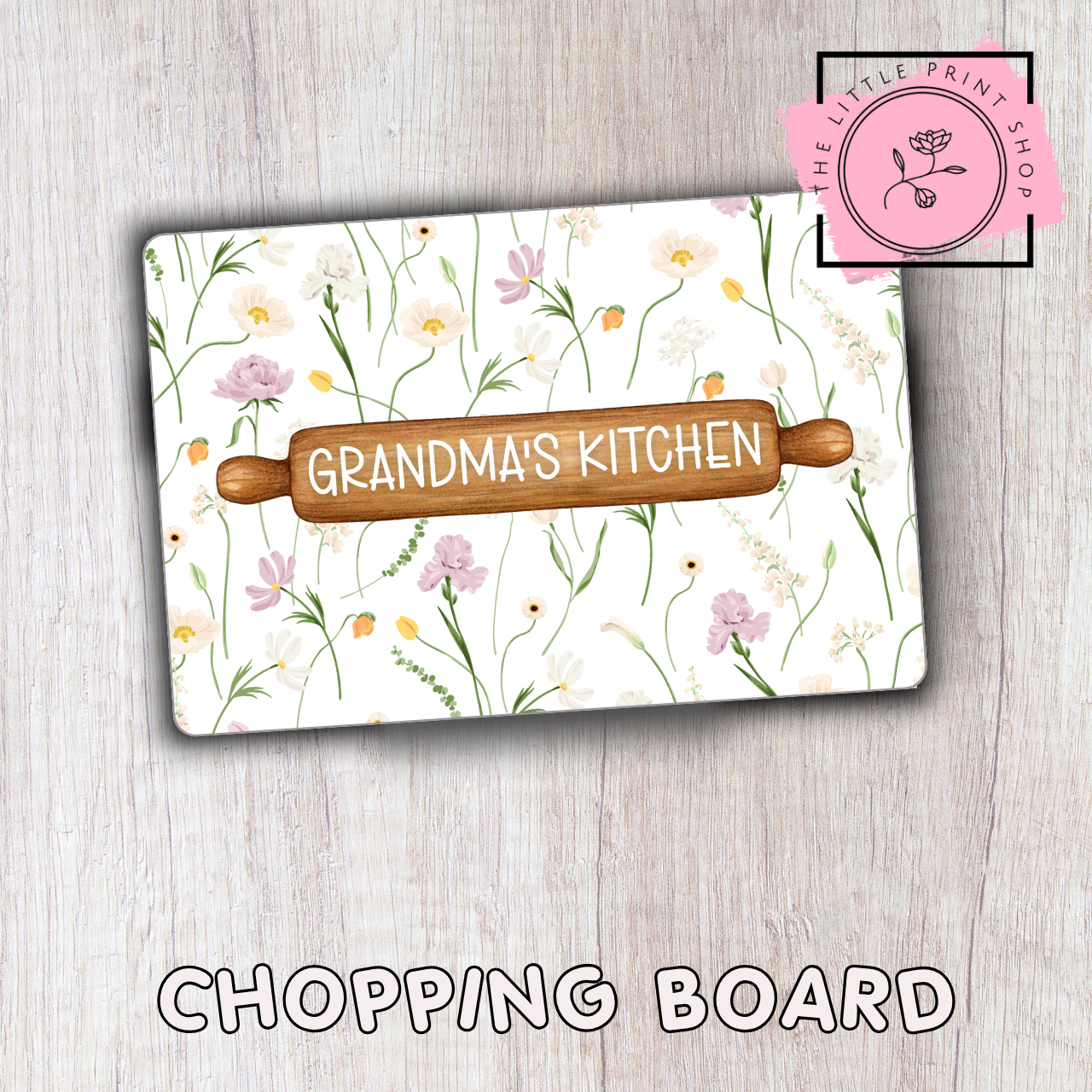 Rolling Pin - 8 Varieties - Sublimation A4 Print