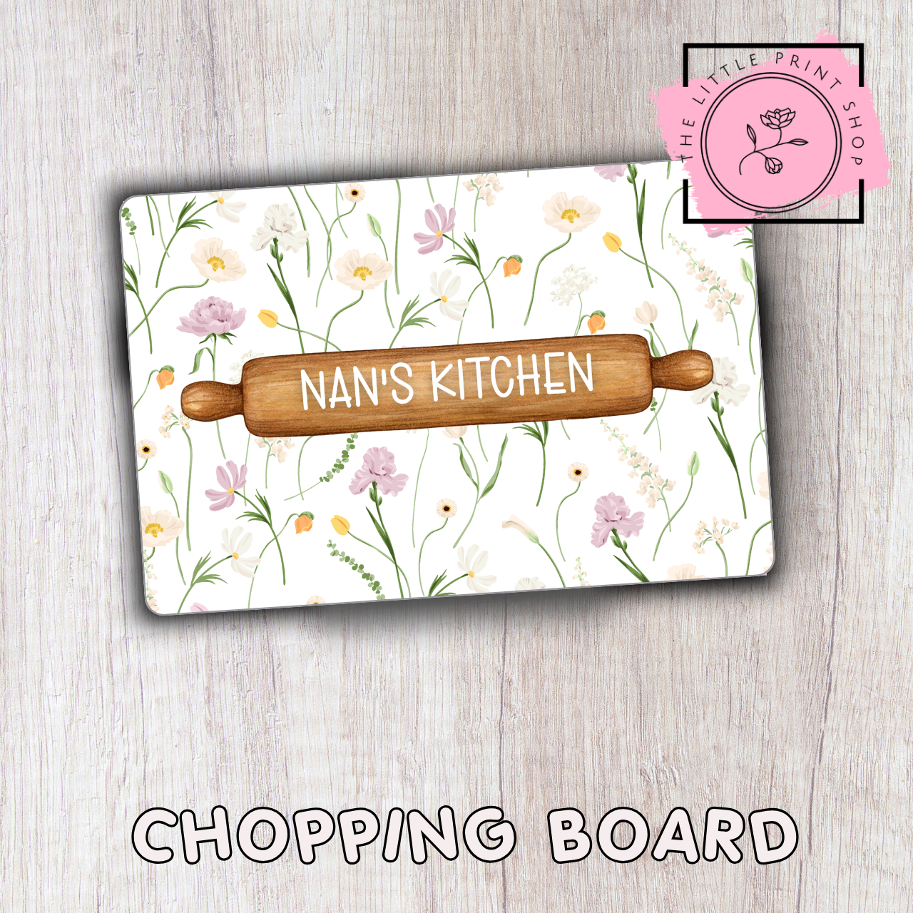 Rolling Pin - 8 Varieties - Sublimation A4 Print