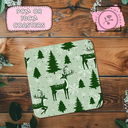 Christmas Scene - Sublimation Coaster Transfer