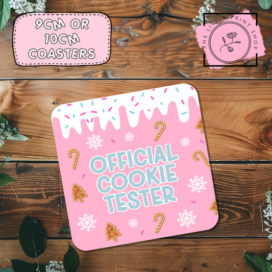 Cookie Tester - Sublimation Coaster Transfer