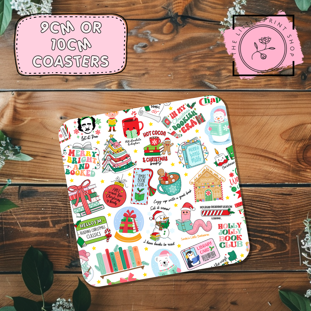 Christmas Pattern - Sublimation Coaster Transfer