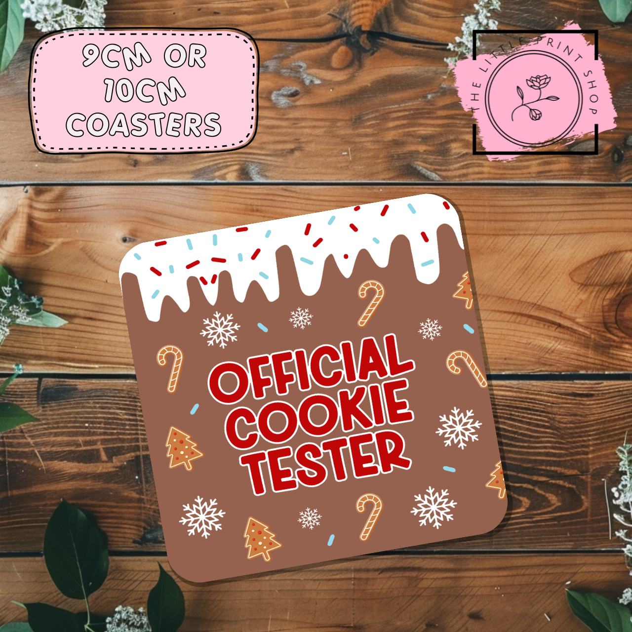 Cookie Tester - Sublimation Coaster Transfer