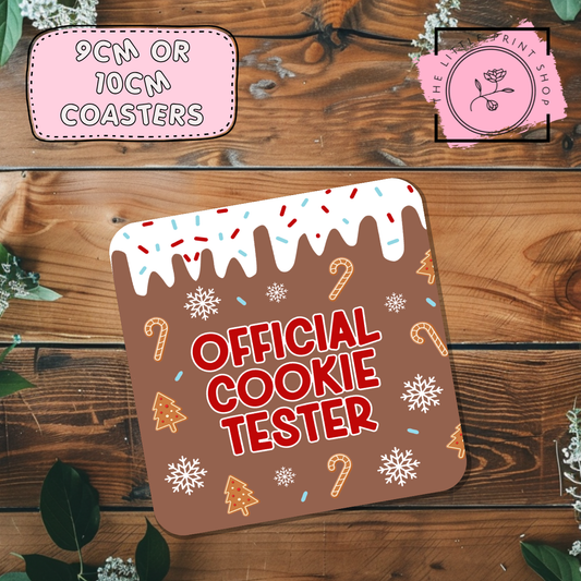 Cookie Tester - Sublimation Coaster Transfer