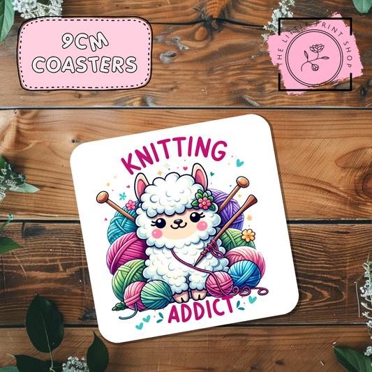 Knitting - Sublimation Coaster Transfer