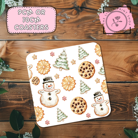 Christmas Biscuits - Sublimation Coaster Transfer