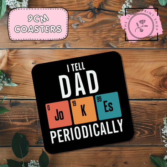 Dad Jokes - Sublimation Coaster Transfer