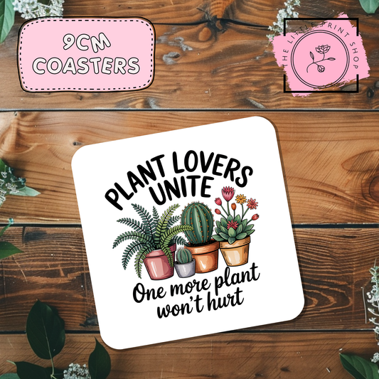 Plant Lovers - Sublimation Coaster Transfer