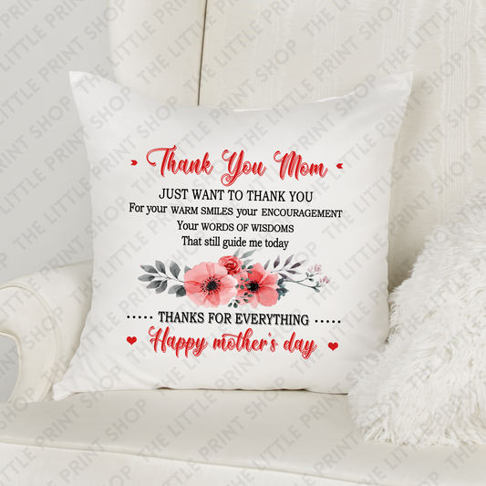 Happy Mother's Day - Sublimation Cushion Print