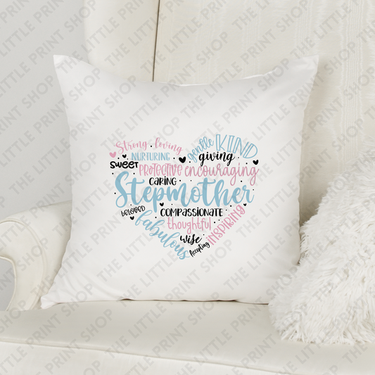 Stepmother Quote - Sublimation Cushion Print