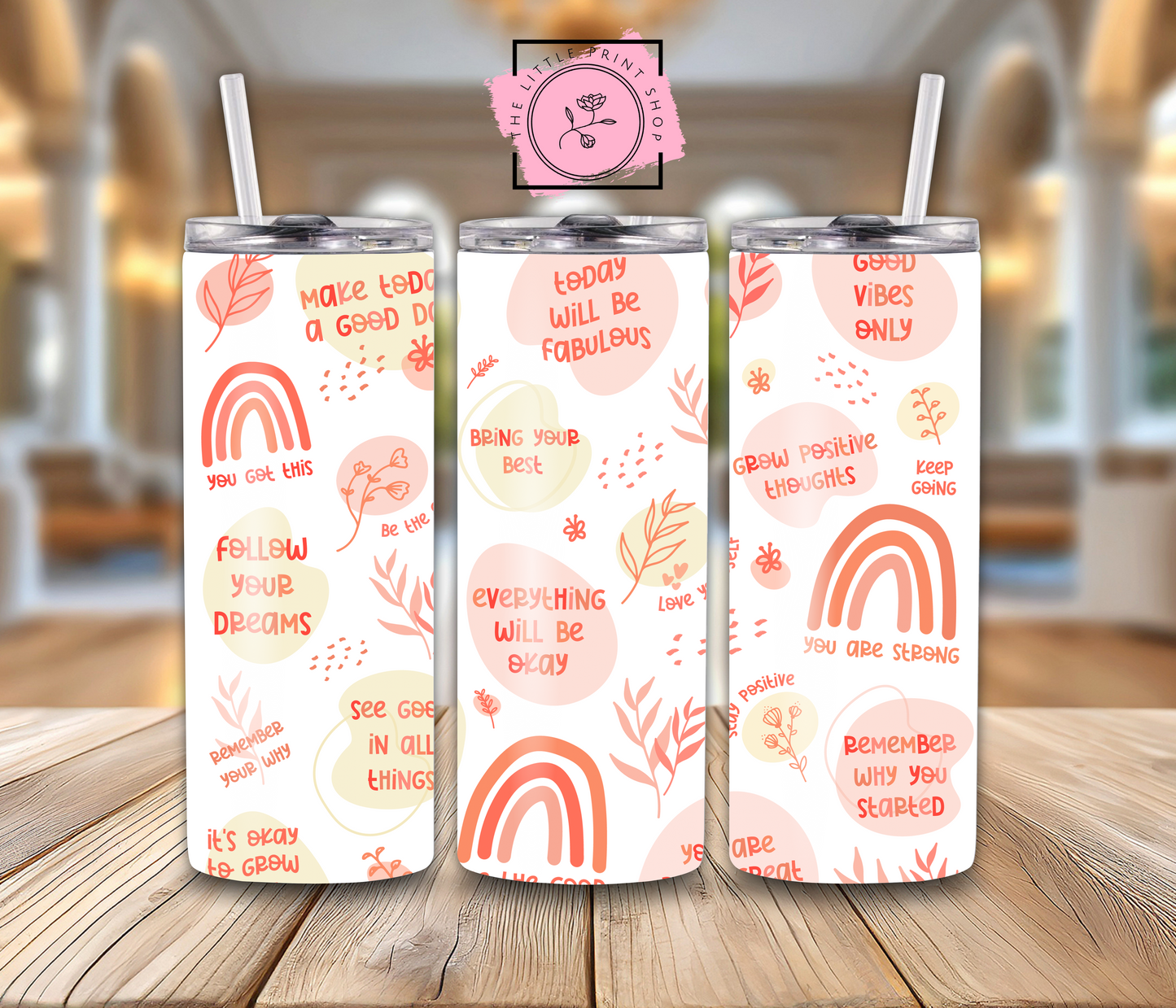 Follow Your Dreams - 20oz Sublimation Wrap