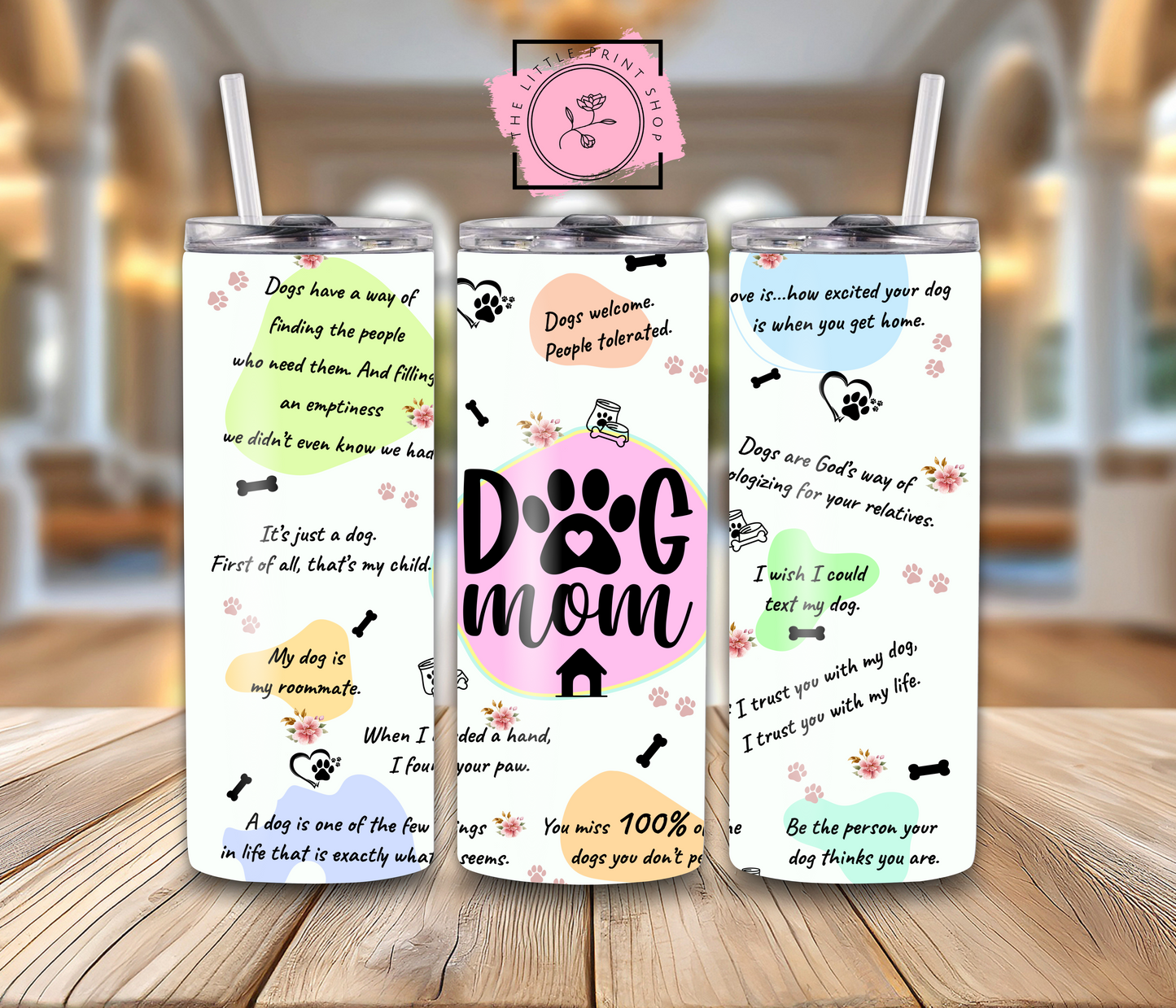Dog Mum - 20oz Sublimation Wrap