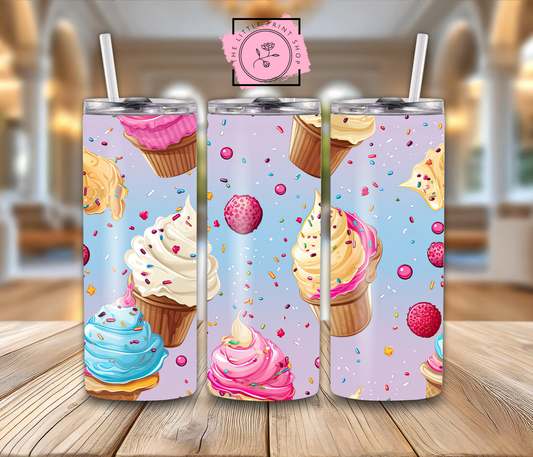 Ice Creams - Lilac- 20oz Sublimation Wrap