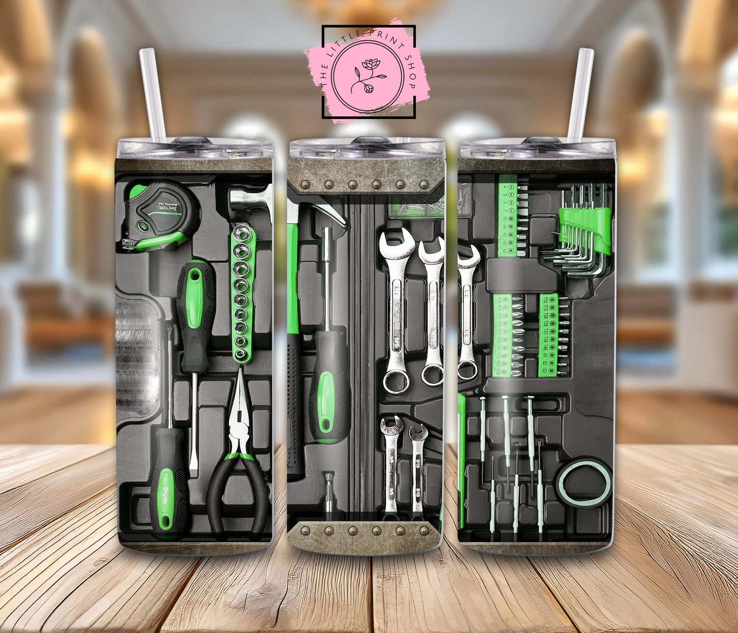 Green Tool Box - 20oz Sublimation Wrap