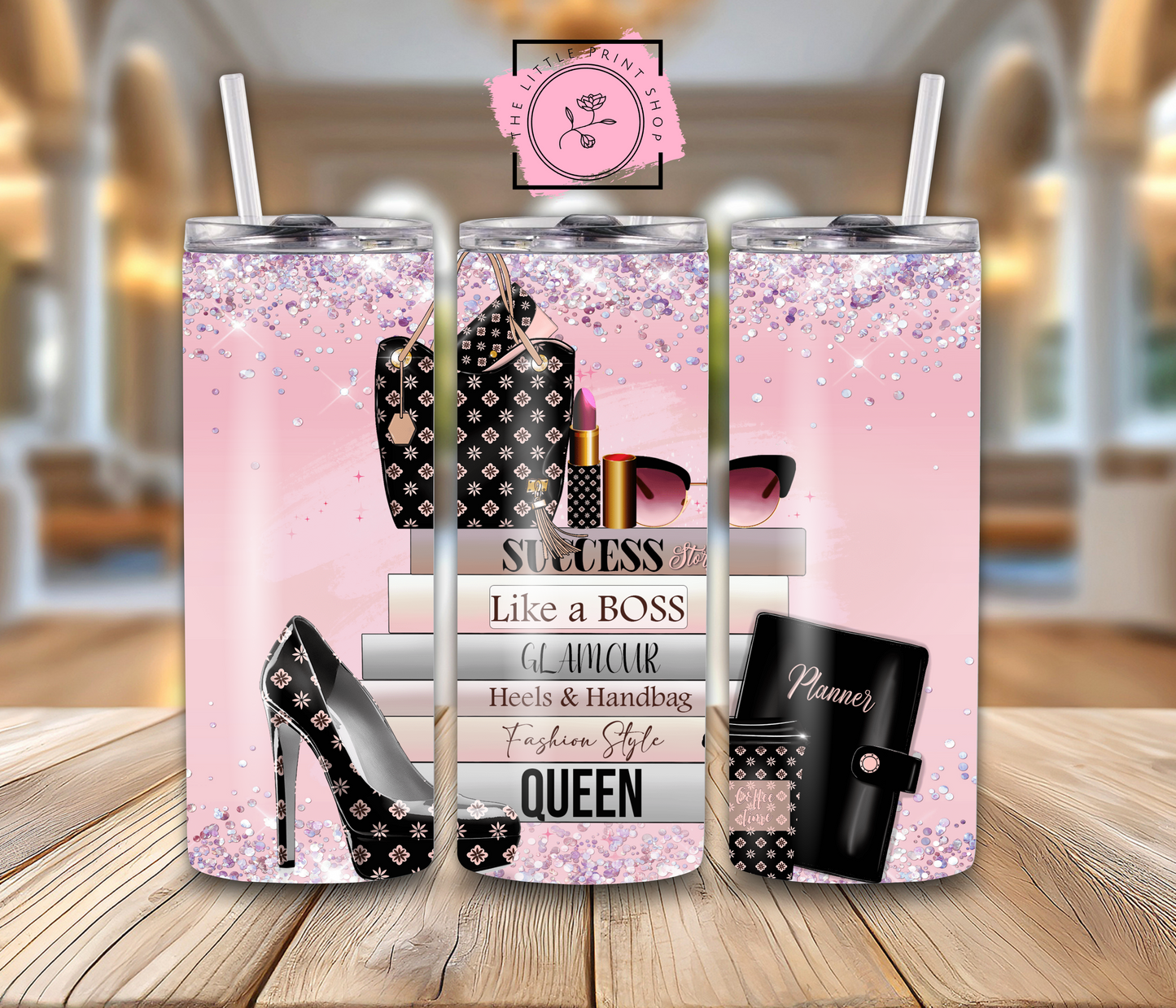 Like A Boss (Black) - 20oz Sublimation Wrap