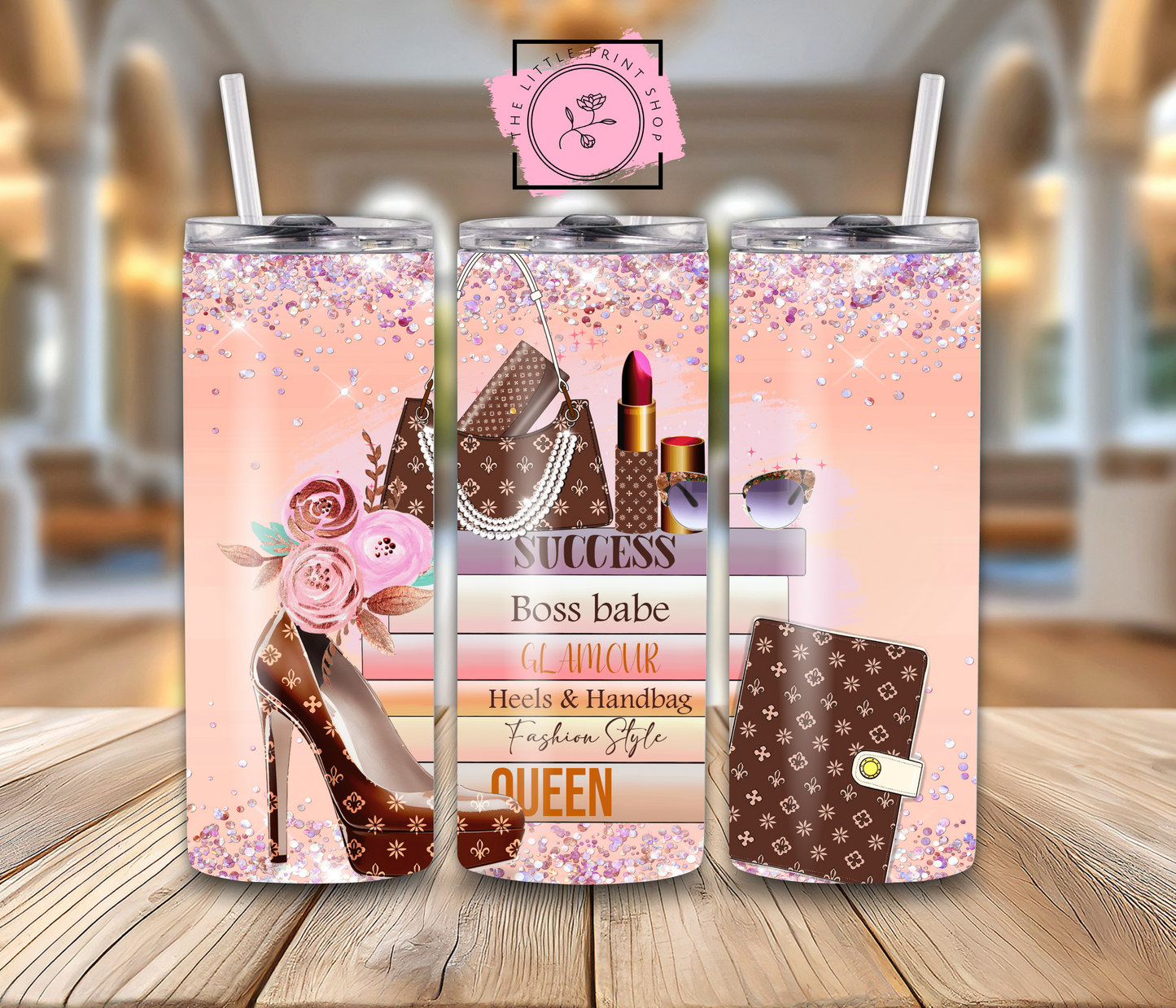 Like A Boss (Brown) - 20oz Sublimation Wrap