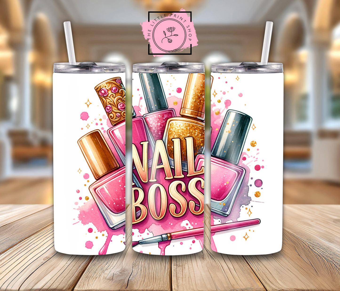 Nail Boss - 20oz Sublimation Wrap