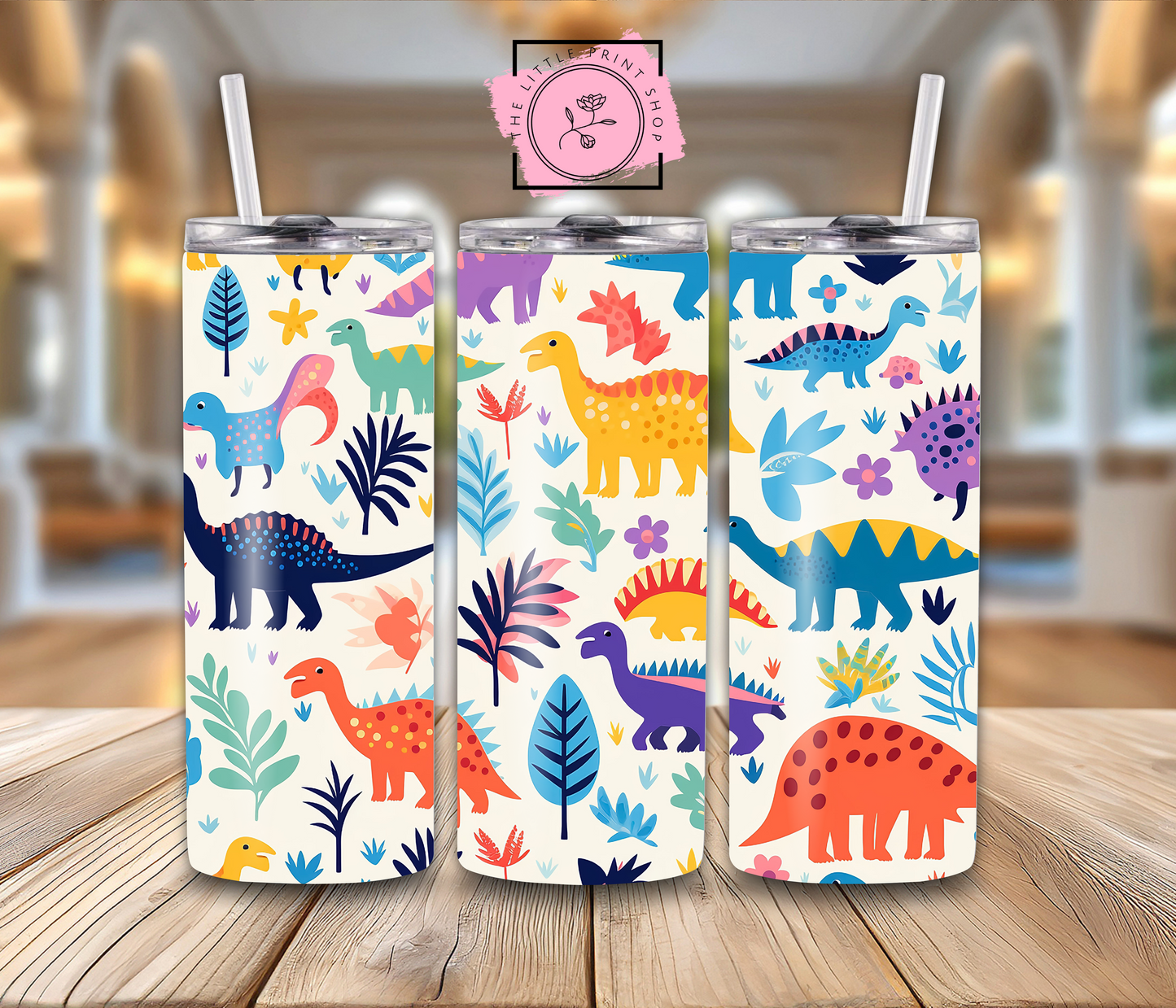 Dinosaurs - 20oz Sublimation Wrap