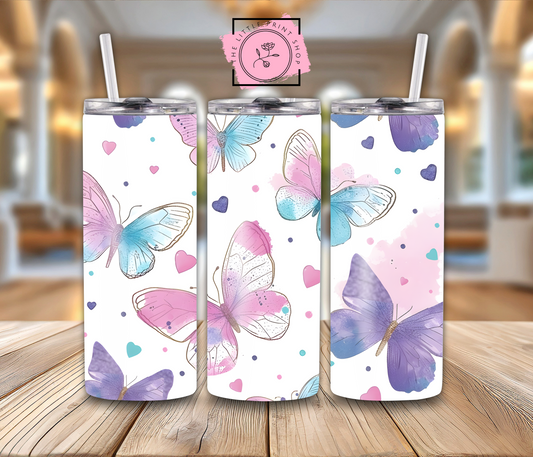 Butterfly #2 - 20oz Sublimation Wrap