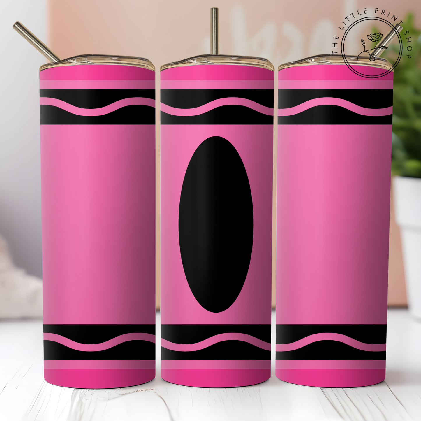 Crayon ~ Personalise - 20oz Sublimation Wrap