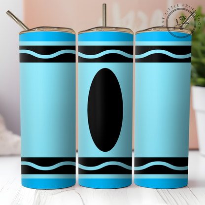 Crayon ~ Personalise - 20oz Sublimation Wrap